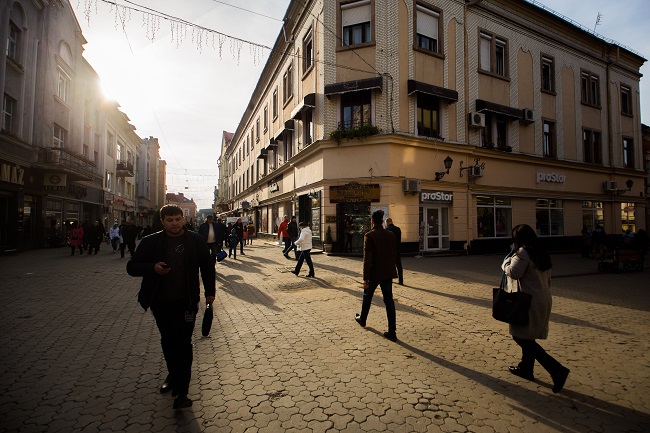 Исторический центр Ужгорода 